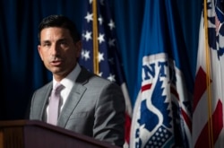 Penjabat Menteri Keamanan Dalam Negeri, Chad Wolf. (Foto: dok).