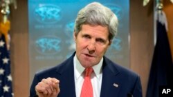 FILE - Secretary of State John Kerry.