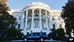 FILE - The White House in Washington, Nov. 8, 2016.