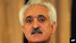 Afghan Foreign Minister Rangin Dadfar Spanta (file photo)