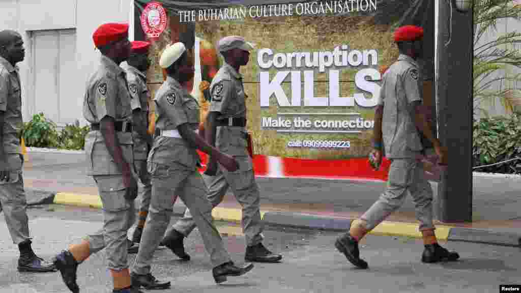 Jami'an Tsaro Zasu Shiga Wurin Taron Yaki Da Cin Hanci Da Rashawa A Abuja. &nbsp;