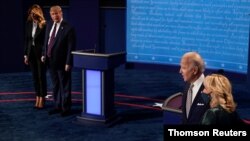 El candiato demócrata a la presidencia de EE.UU., Joe Biden, se encontró a comienzo de semana con el presidente Donald Trump durante el primer debate previo a las elecciones del 3 de noviembre próximo.