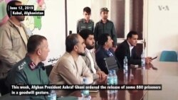 Afghan Government Releases More than 800 Taliban Prisoners 