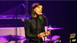 Penyanyi peserta acara pencarian bakat 'The Voice', Christina Grimmie.