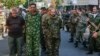Separatists March Ukrainian Prisoners Through Donetsk 