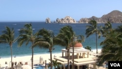 Kota peristirahatan Los Cabos di pantai Pasifik, Meksiko menjadi tuan rumah KTT G-20 (18/6).