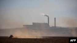 La région de Highveld abrite de nombreuses mines. Photo prise le 13 juin 2019.