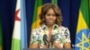 Michelle Obama Urges Young Africans to Embrace Women's Rights