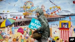 บรรยากาศก่อนการเลือกตั้งอังกฤษที่เมืองเคล็คตันออนซี 2 ก.ค. 2024