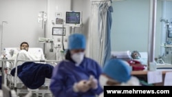 مبتلایان به ویروس کرونا در بیمارستانی در ایران