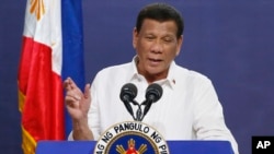资料照：菲律宾总统杜特尔特