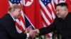 Tổng thống Trump và ông Kim Jong Un hôm 27/2.