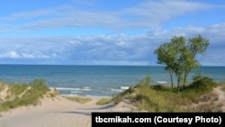 Indiana Dunes National Lakeshore is known for its beautiful beaches.