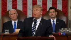 Президент Трамп сьогодні виголосить у Конгресі своє послання про стан держави. Відео