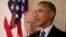 Tổng thống Barack Obama có bài phát biểu tại Tòa Bạch Ốc hôm 14/7/2015 sau khi đạt được thỏa thuận hạt nhân Iran.