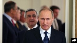 FILE - Russian President Vladimir Putin.