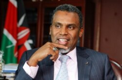 FILE- Kenya's Director of Public Prosecutions Noordin Haji speaks during a Reuters interview at his office in Nairobi, Kenya. July 23, 2019.