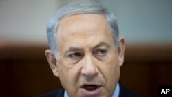 Israeli Prime Minister Benjamin Netanyahu.