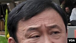 Mantan PM Thailand yang buron, Thaksin Shinawatra.