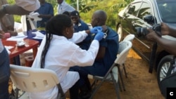 Le Burundi lance une campagne de vaccination contre le virus Ebola pour les agents de santé et de première ligne (Photo : Organisation mondiale de la Santé)