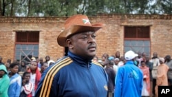 Le président burundais Pierre Nkurunziza à Buye au Burundi, le 17 mai 2018. 
