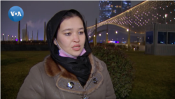 Rano, an Uzbek returnee from Syria, talks to VOA in Tashkent, Uzbekistan.