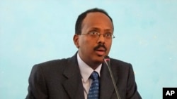 Shugaban kasar Somaliya Mohamed Abdullahi Farmajo 