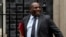 Britain's Foreign Secretary David Lammy walks outside 10 Downing Street, in London, Britain, October 15, 2024.