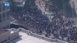 Los-Anjelesda deportatsiyaga qarshi namoyishlar 