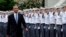 President Barack Obama arrives to deliver the commencement address to the U.S. Military Academy at West Point's Class of 2014, May 28, 2014, in West Point, N.Y., 