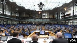 Delegasi dari hampir 200 negara berada di Bonn, Jerman untuk menulis teks perjanjian perubahan iklim yang baru. (Foto: UNFCCC/dok)