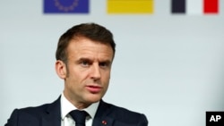 Tổng thống Pháp Emmanuel Macron.