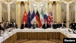 تصویری از نشست کمیسیون مشترک برجام در وین، اتریش. ۲۶ آذر ۱۴۰۰