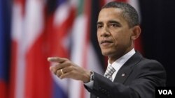 Barack Obama se mostró optimistas gracias a que las compañías estadounidenses como Ford, GM y Chrysler están liderando las ventas de vehículos en el país.