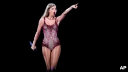 Taylor Swift durante un concierto en Buenos Aires, Argentina, el 9 de noviembre de 2023.