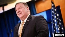 FILE - U.S. Secretary of State Mike Pompeo.