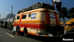 Argentinski navijači dominiraju među onima koji su odlučili da tokom Svetskog kupa zauzmu položaje na parkinzima u blizini Kopakabane