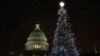 US Capitol Christmas Tree Lit By US House Speaker, Boise Schoolgirl