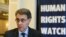 资料照：人权观察执行长肯尼思·罗斯（Kenneth Roth）在一个发布会上讲话。