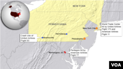 September 11, 2001 attacks on WTC, Pentagon and Shanksville