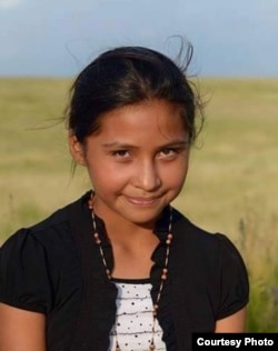 Santana Marie Janis, 12, at Pine Ridge Reservation, S.D. Courtesy/Keith Janis.