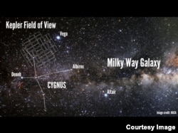 NASA's Kepler spacecraft observed 150,000 stars within a field in the constellation Cygnus. (NASA)