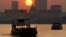 FILE - Ferries transport villagers, students and civil servants from Phnom Penh to Arey Ksat across the Mekong River as the sun sets in Phnom Penh, Cambodia, Saturday, Jan. 31, 2015. (AP Photo/Heng Sinith)