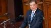 Japan's Prime Minister Shigeru Ishiba delivers a policy speech marking the start of this year's parliamentary session in Tokyo, Jan. 24, 2025.