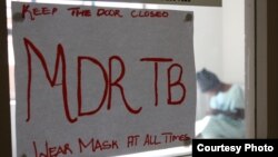 A young patient with potentially fatal MDR TB in isolation in a hospital in South Africa (Photo: D.Taylor)