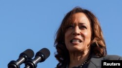 যুক্তরাষ্ট্রের ভাইস প্রেসিডেন্ট কামালা হ্যারিস। 