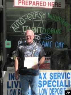 Edgard Rico runs a neighborhood tax preparation business on Manhattan’s Upper West Side in New York City.