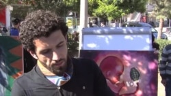 Young Kurd Artist Contributes in His Way in Struggle for Kobani