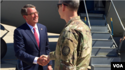 Le secrétaire américain à la Défense, Ashton Carter