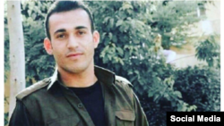 Undated photo of Iranian Kurdish dissident Ramin Hossein Panahi, who was sentenced to death in Iran in January 2018 on charges of taking up arms against the state.